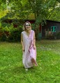 sukienka oversize luźna różowa wzór z kieszeniami upcykling rags queen 2.jpg