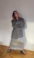 spódnica msxi cekiny srebrne srebrna długa sylwester rags queen 6.jpg